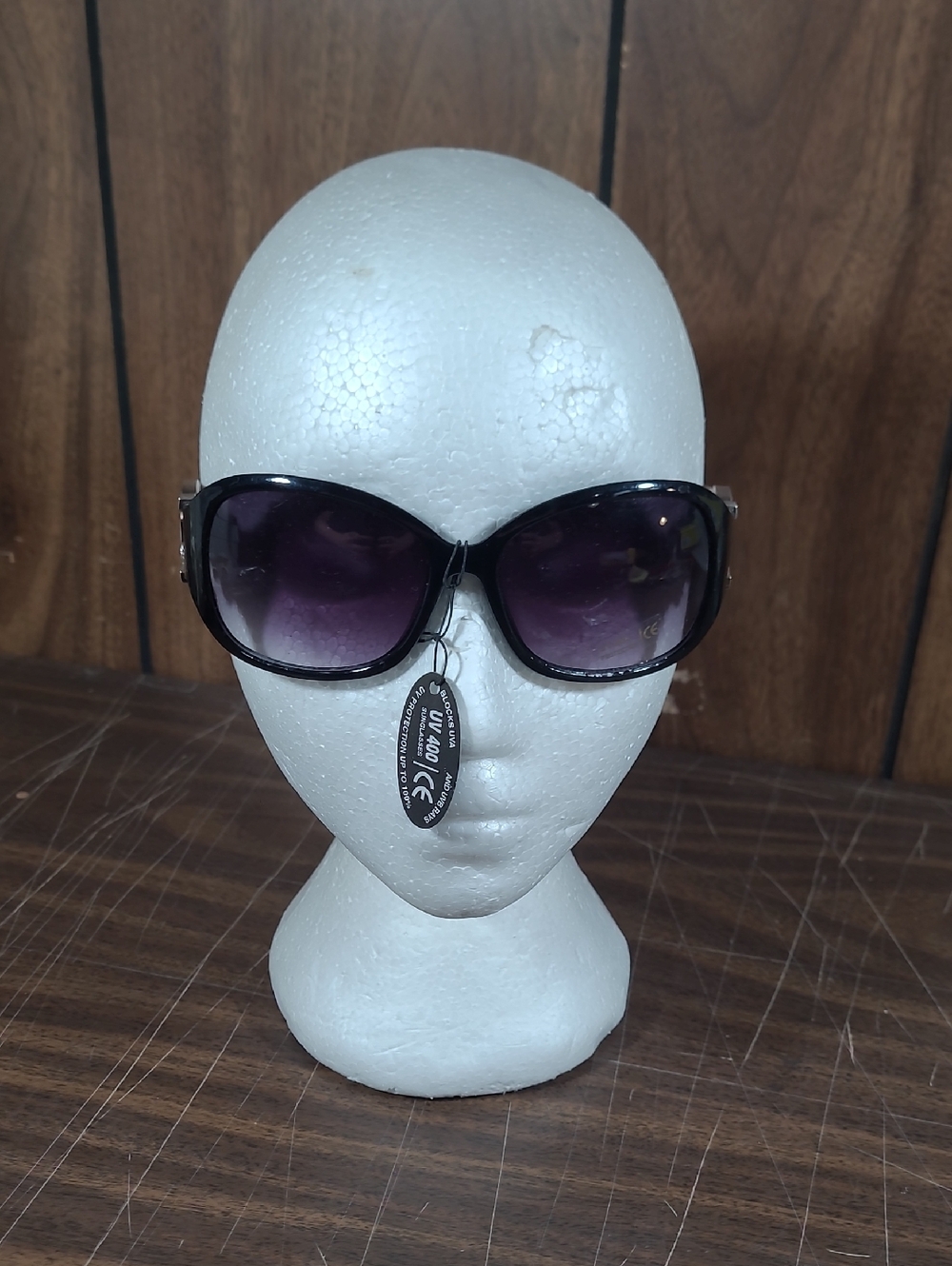 Stylish Black Gradient Lens Women's Sunglasses #10